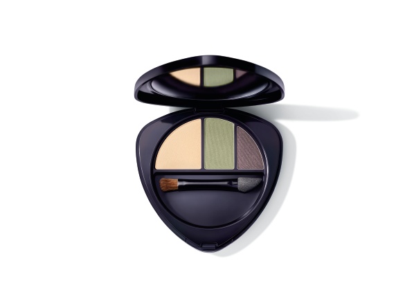 Тени для век тройные 02 нефрит (Eyeshadow Trio 02 jade)   4,4 г